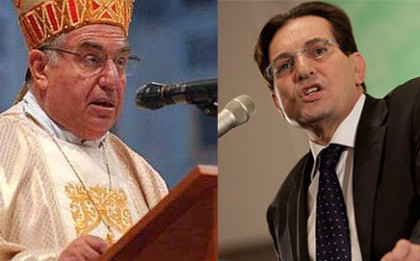 Pasqua sottosopra: il Cardinale <br />fustiga, il governatore espia