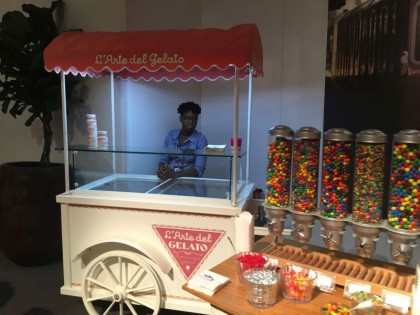 Pennetta-Vinci, festa tricolore <br /> C’è anche il gelato siciliano