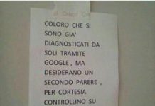 Cartello contro dottor Google, giallo all’Istituto tumori di Milano